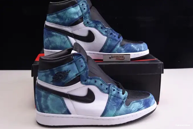 HYPE High Jordan CD0461-100 OG 1 Air Tie-Dye 0508